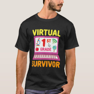 Virtueller 1. Grade Survivor - 2021 Letzter Scho-T T-Shirt