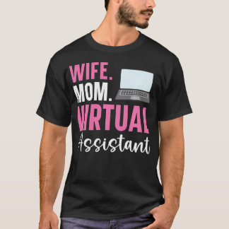 Virtueller Assistent Remote-Arbeit Freelancing T-Shirt