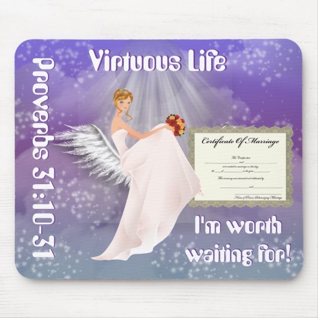 Virtuelles Leben 3 Mousepad (Vorne)