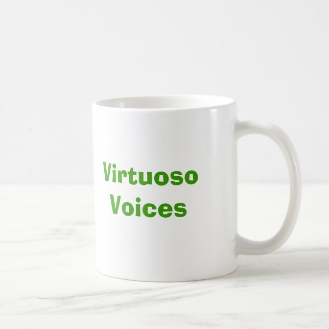 Virtuose-Stimmen Kaffeetasse (Rechts)