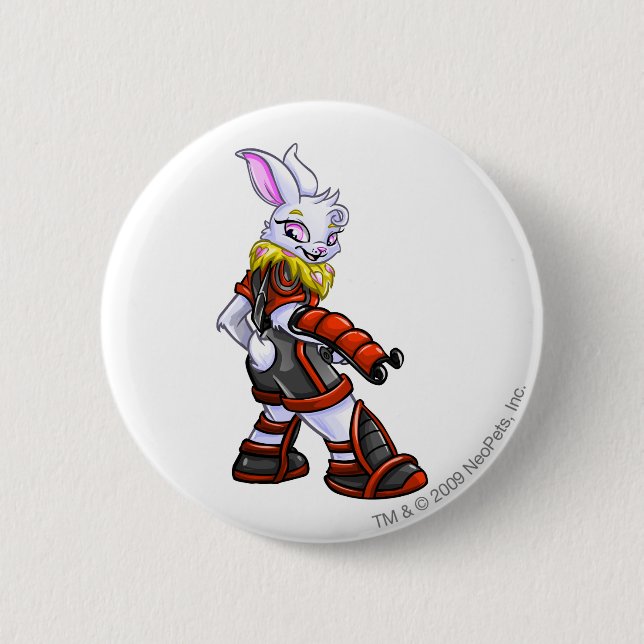 Virtupets Raumstations-Team-Kapitän 2 Button (Vorderseite)