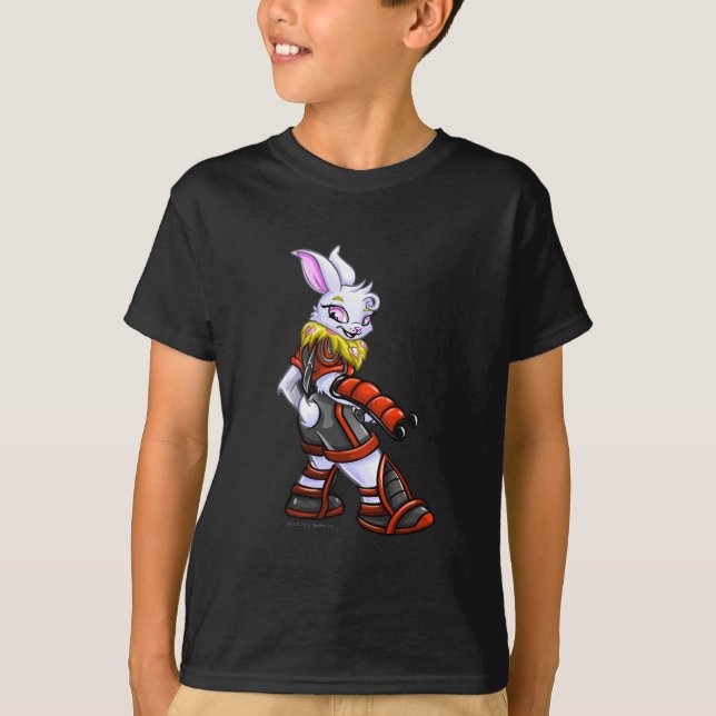 Virtupets Raumstations-Team-Kapitän 2 T-Shirt (Vorderseite)