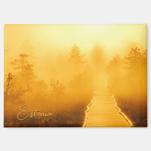Viru Bog Golden Sunrise Magnet