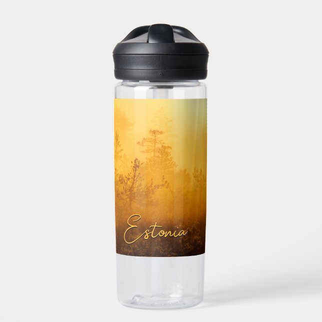 Viru Bog Golden Sunrise Trinkflasche (Vorderseite)