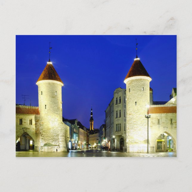 Viru gate postkarte (Vorderseite)