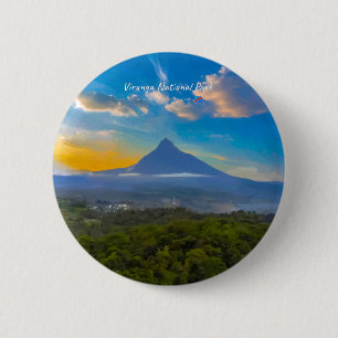 Virunga-Nationalpark, DR Kongo - Vulkan Button
