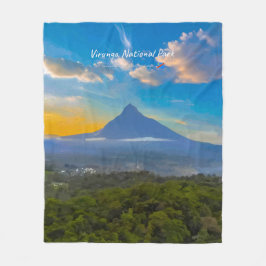 Virunga-Nationalpark, DR Kongo - Vulkan Fleecedecke