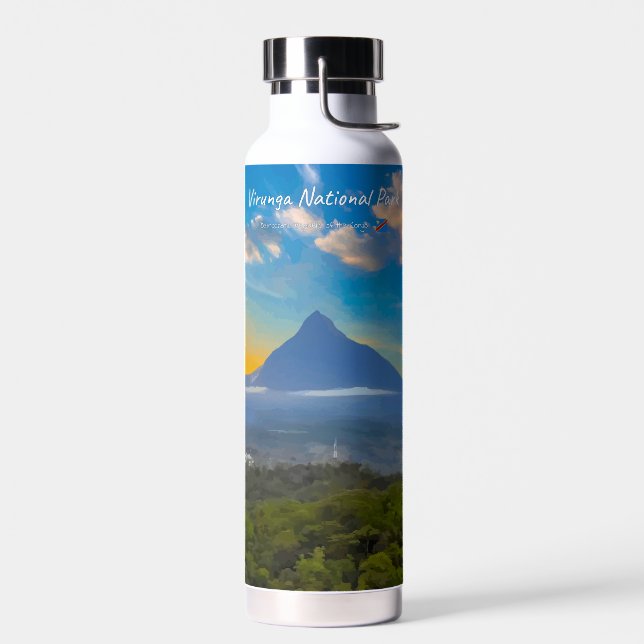 Virunga-Nationalpark, DR Kongo - Vulkan Trinkflasche (Links)