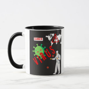 VIRUS MUSTER KAFFEETASSEN