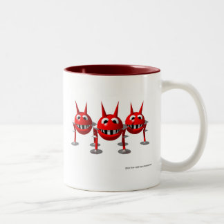 Virus Zweifarbige Tasse