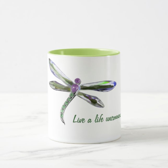 Vis a Life Uncommon - Dragonfly Mug (Centre)
