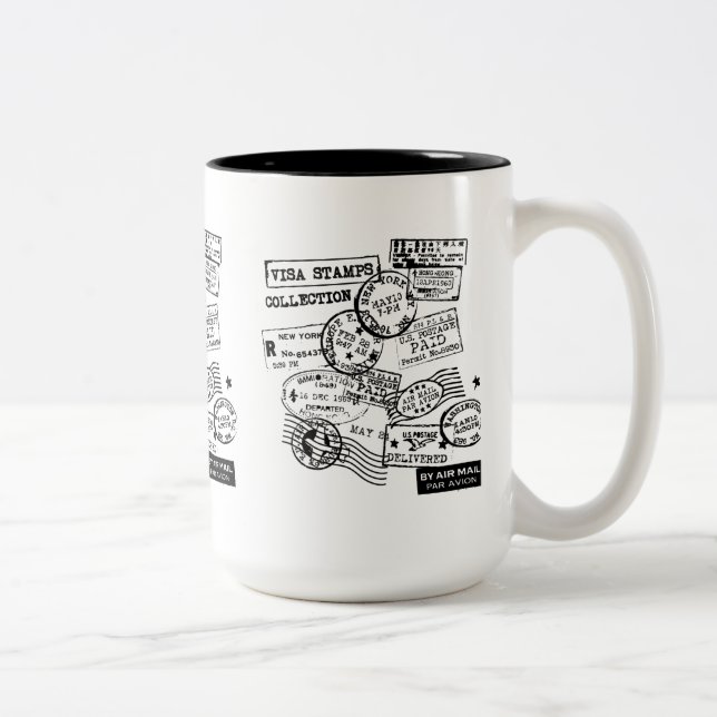 VISA CUP ZWEIFARBIGE TASSE (Rechts)