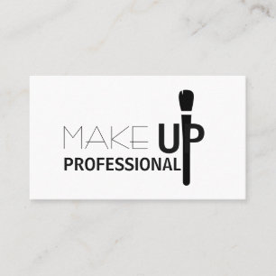 VISA-KARTE FÜR MAKE-UP-ARTISTEN VISITENKARTE