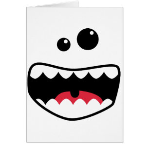 Visage de monstre