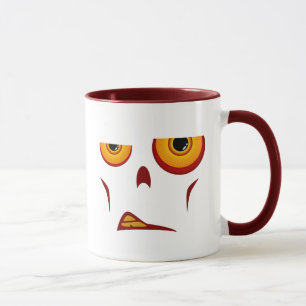 Visage de zombi - tasse de vrille