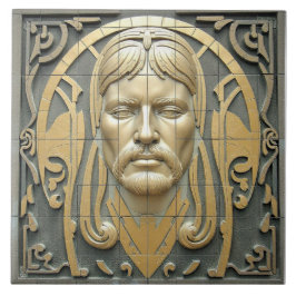 Visage der Zeiten Fliese