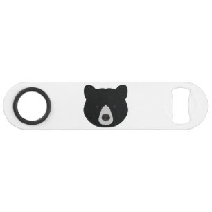 Visage d'ours noir