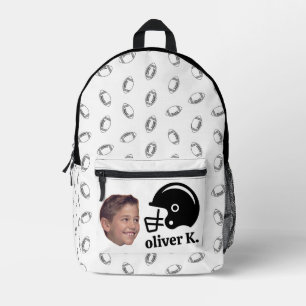 Visage drôle  Retourner à l'école photo sac à dos