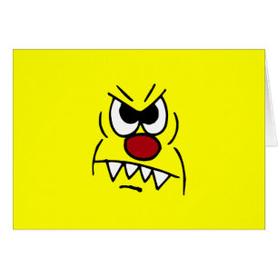 Visage effrayant Grumpey