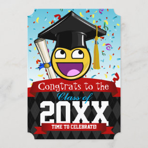 Visage impressionnant Nos Invitations Graduées Pré