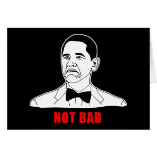 Visage non mauvais de rage de meme d'Obama comique