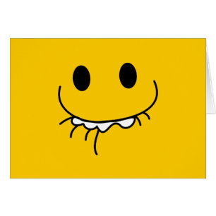 Visage réprimé de rire