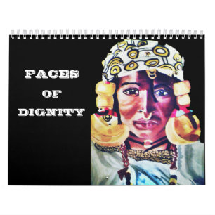 VISAGES DU calendrier DIGNITÉ