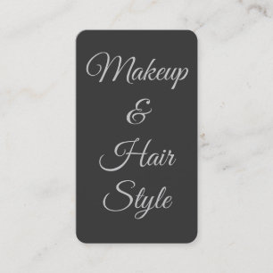 Visagist Friseur Klassisch Minimalist Visitenkarte