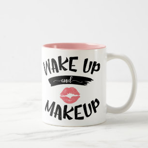 Visagist, Kosmetiker, Salon Diva Beauty Zweifarbige Tasse