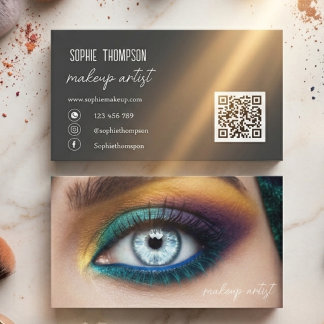Visagist QR-Code Visitenkarte