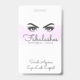 Visagist Wimpern Augen Extensions Brauen Ausweis