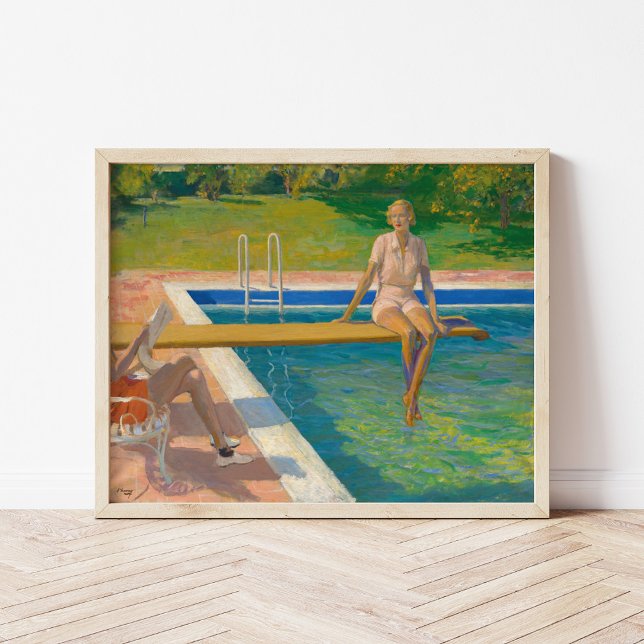 Viscountess Castlerosse | Sir John Lavery Poster (Von Creator hochgeladen)