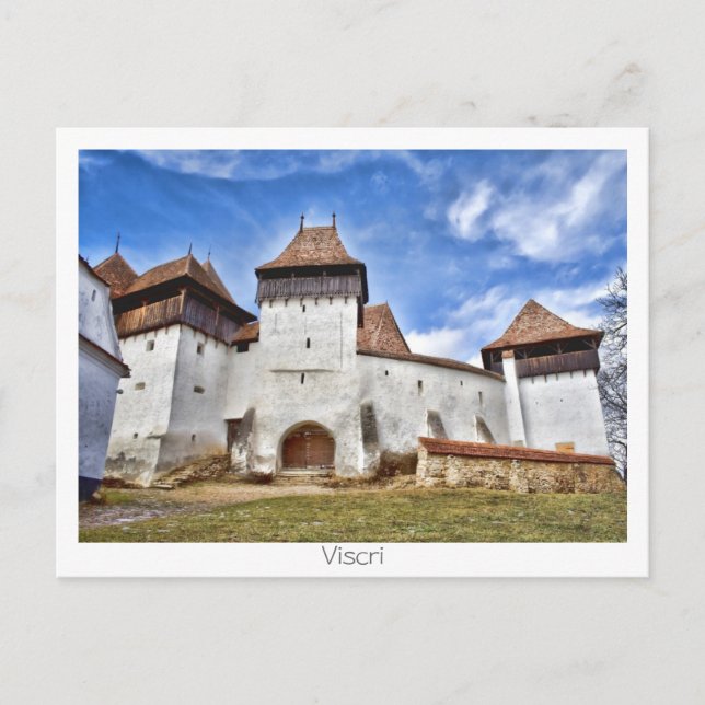 Viscri Fortified Church Postkarte (Vorderseite)
