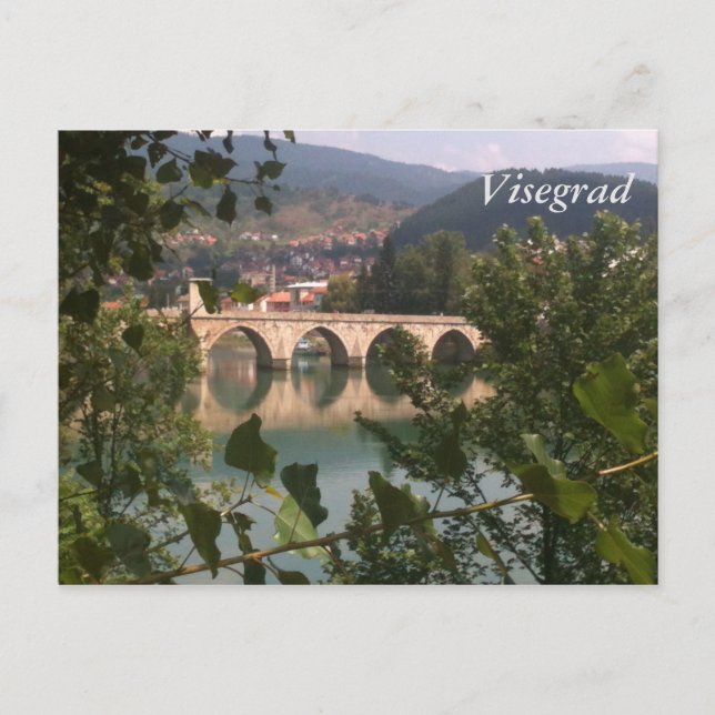 Visegrad Postkarte (Vorderseite)