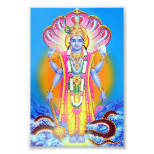 Vishnu Print (4" x 6") Fotodruck