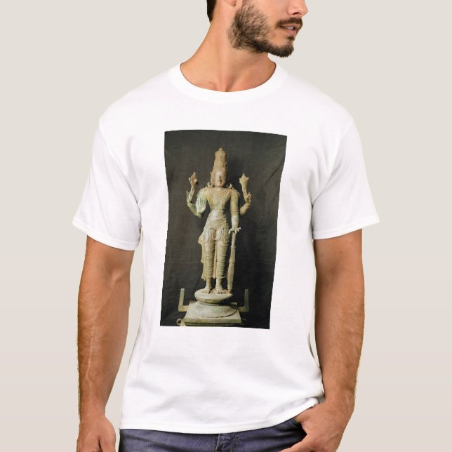 Vishnu, spätes Chola T-Shirt (Vorderseite)