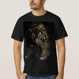 VISHNX Dark Majestic Tiger in Shadows Graphic Tee