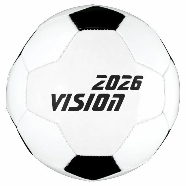 Vision 2026 Soccer Ball for Training Practice Game (Vorderseite)