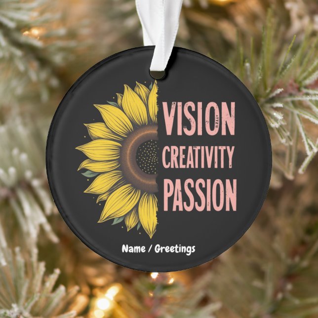 Vision amusante, créativité et passion Célébrer le (Arbre)