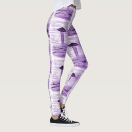 VISION-D8 - Ufo Art von EelKat - lila Leggings