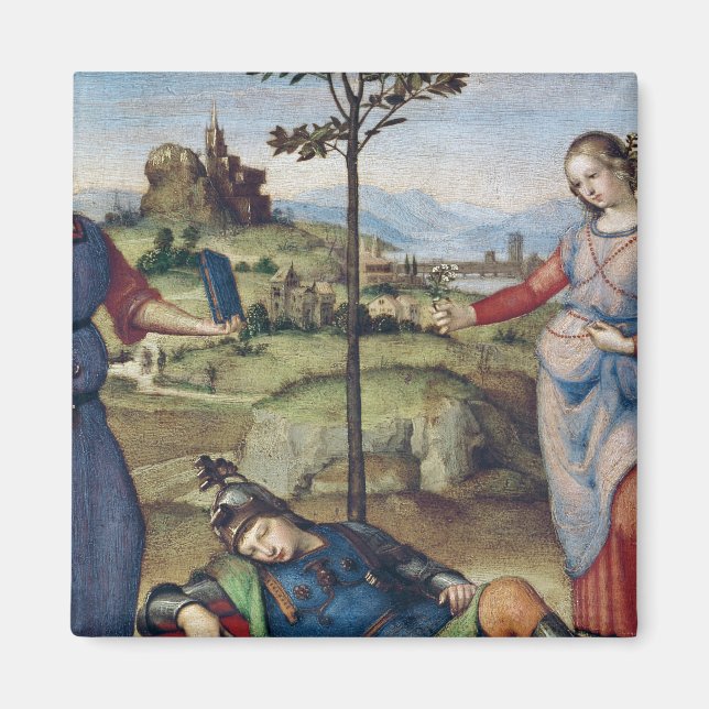 Vision eines Ritters, c.1504 Magnet (Vorne)