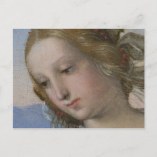Vision eines Ritters (Detail), Raphael Postkarte