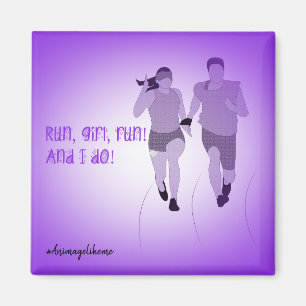 Vision gehinderter Läufer-Magnet Magnet