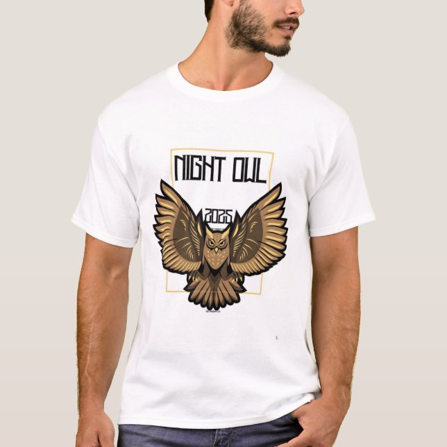 Vision Nocturne 2025 Conception T-Shirt (Devant)