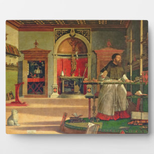 Vision of St. Augustine, 1502-08 (Öl auf Leinwand) Fotoplatte