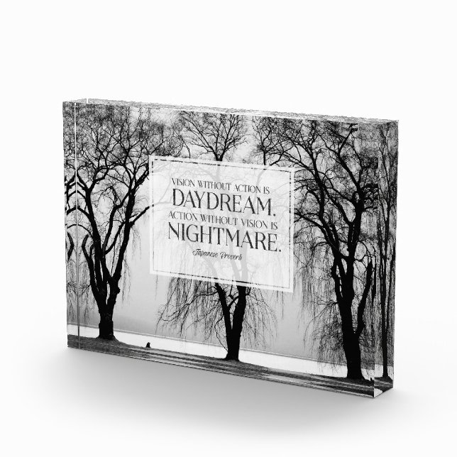 Vision ohne Aktion Fotoblock (Rechts)