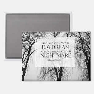 Vision ohne Aktion Magnet