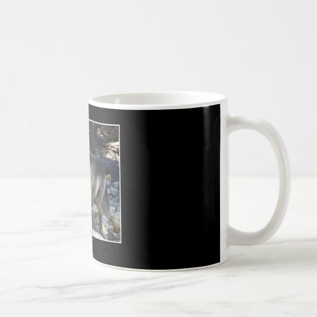 Vision Quest Wolf Geschenke Kaffeetasse (Rechts)