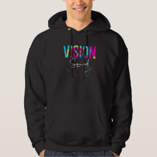 Vision Squad Tie Dye Back To School Würdigung Hoodie