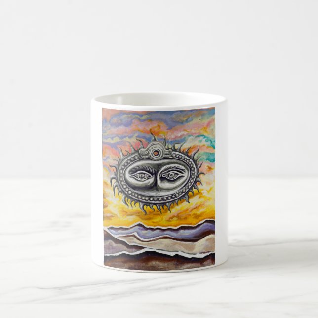 "Vision"-Tasse von Nefertara Kaffeetasse (Mittel)